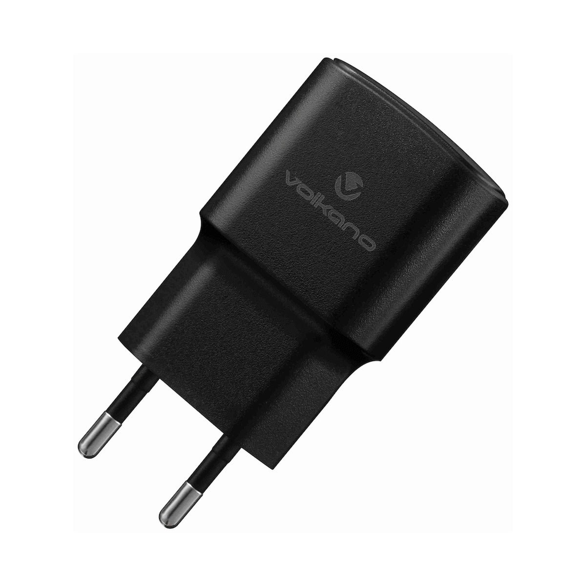 Volkano Volt M Series 2a USB Wall Charger - Black with Micro USB