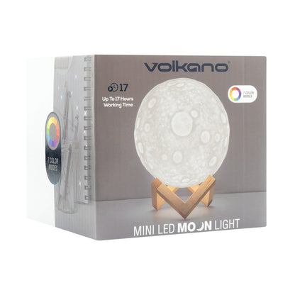 Volkano Galactic Mini Moon LED Mood Light - Battery Operated