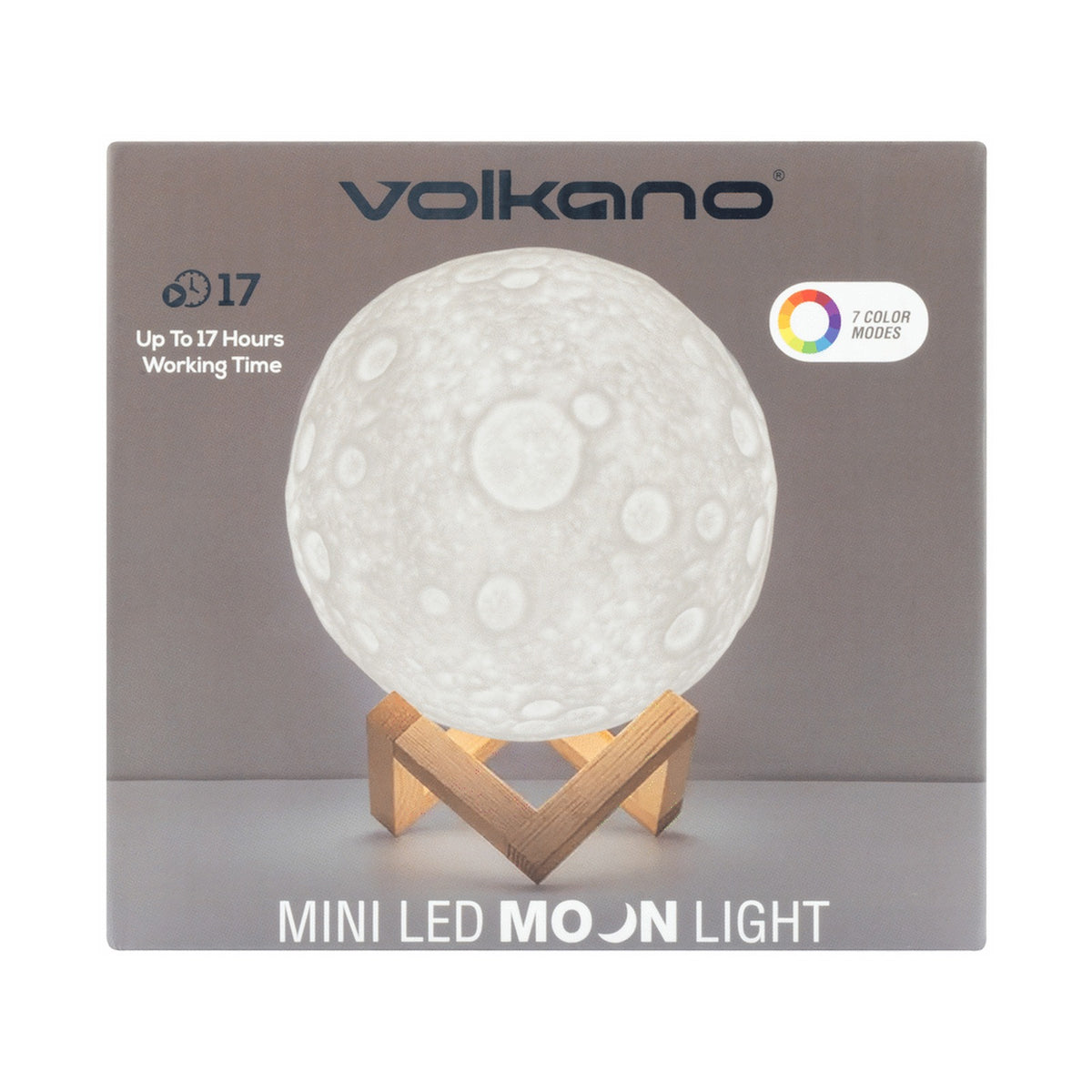 Volkano Galactic Mini Moon LED Mood Light - Battery Operated