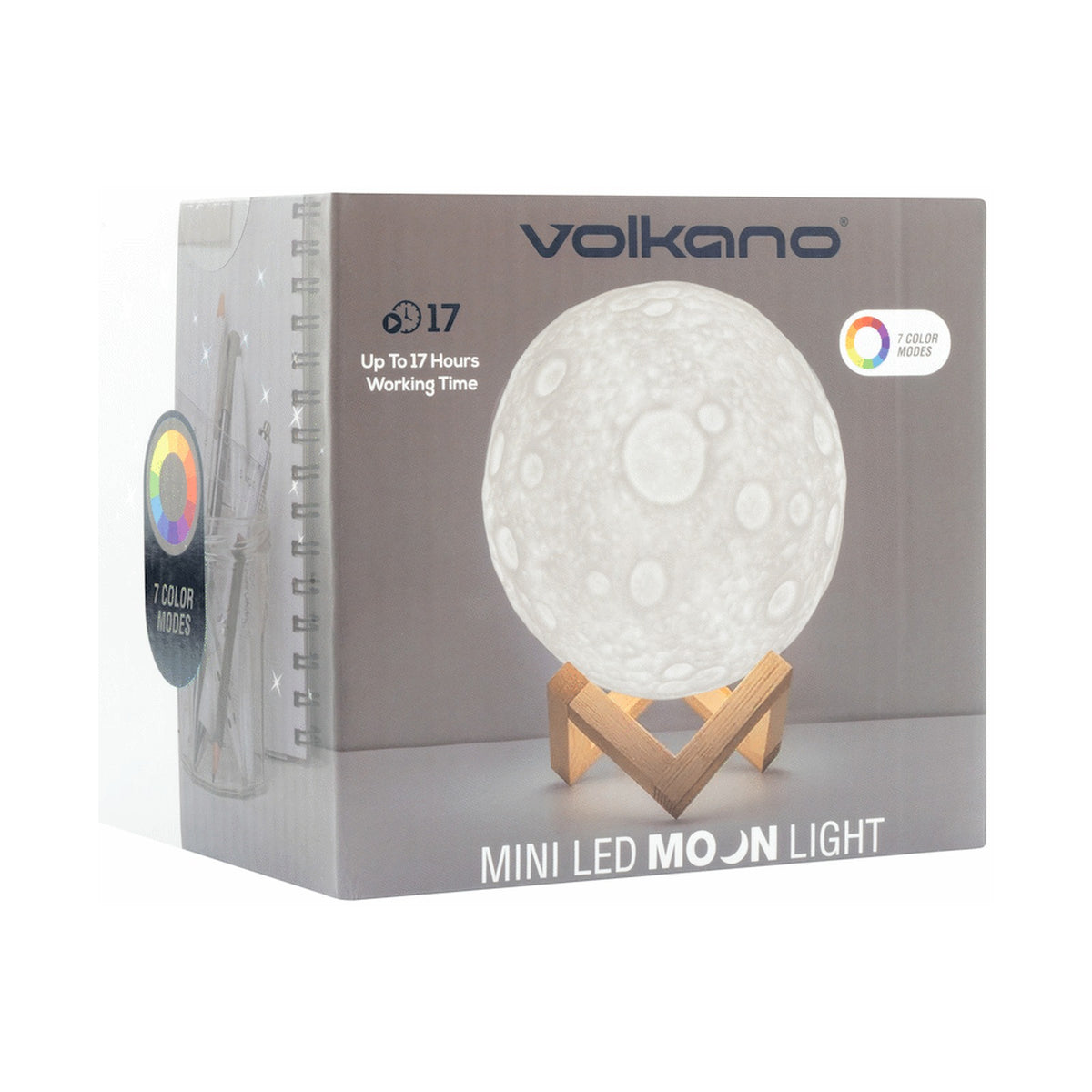 Volkano Galactic Mini Moon LED Mood Light - Battery Operated