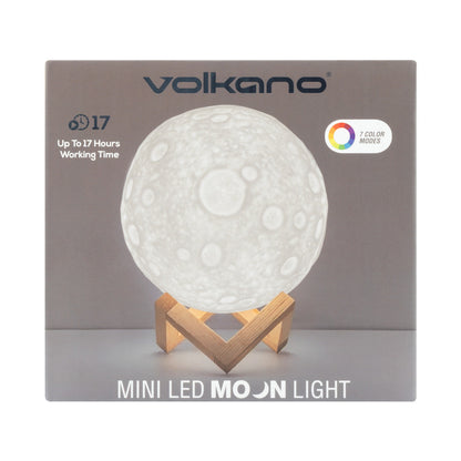 Volkano Galactic Mini Moon LED Mood Light - Battery Operated