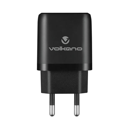 Volkano Volt-C Series 2a USB Wall Charger with USB Type-C Cable Included