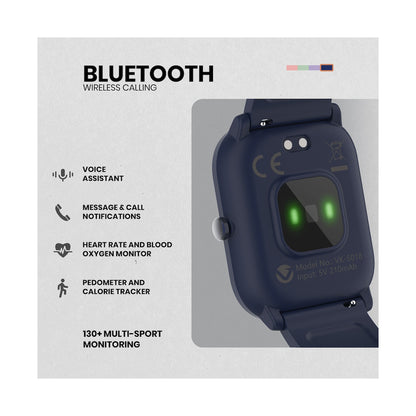 Volkano Vivo Series Kids Smart Watch - Dark Blue