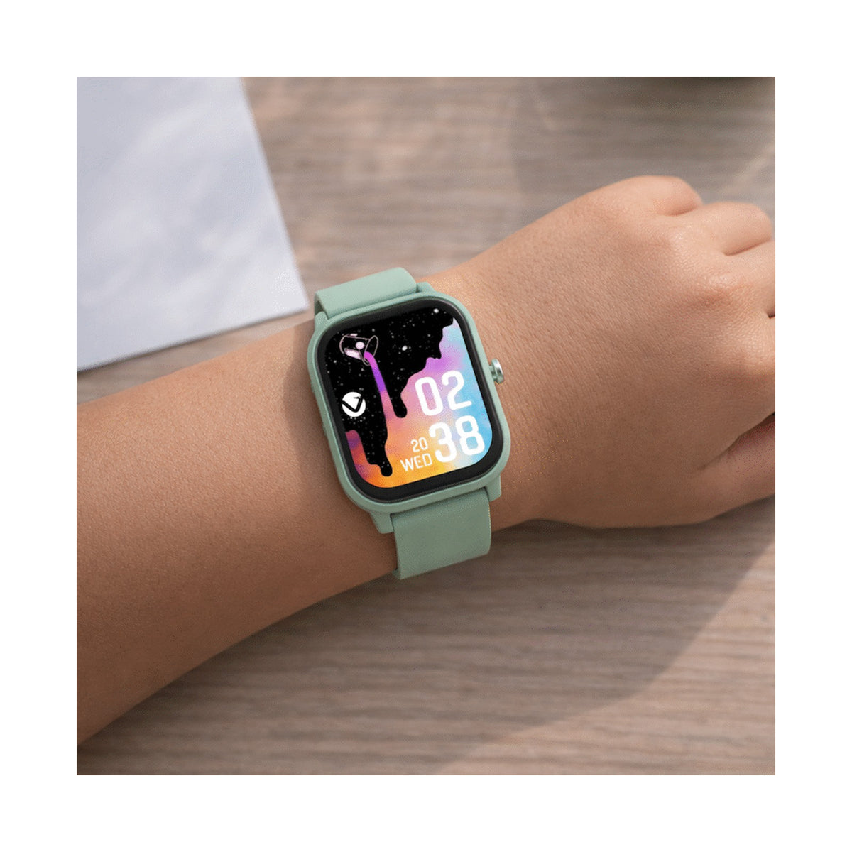 Volkano Vivo Series Kids Smart Watch - Sage Green