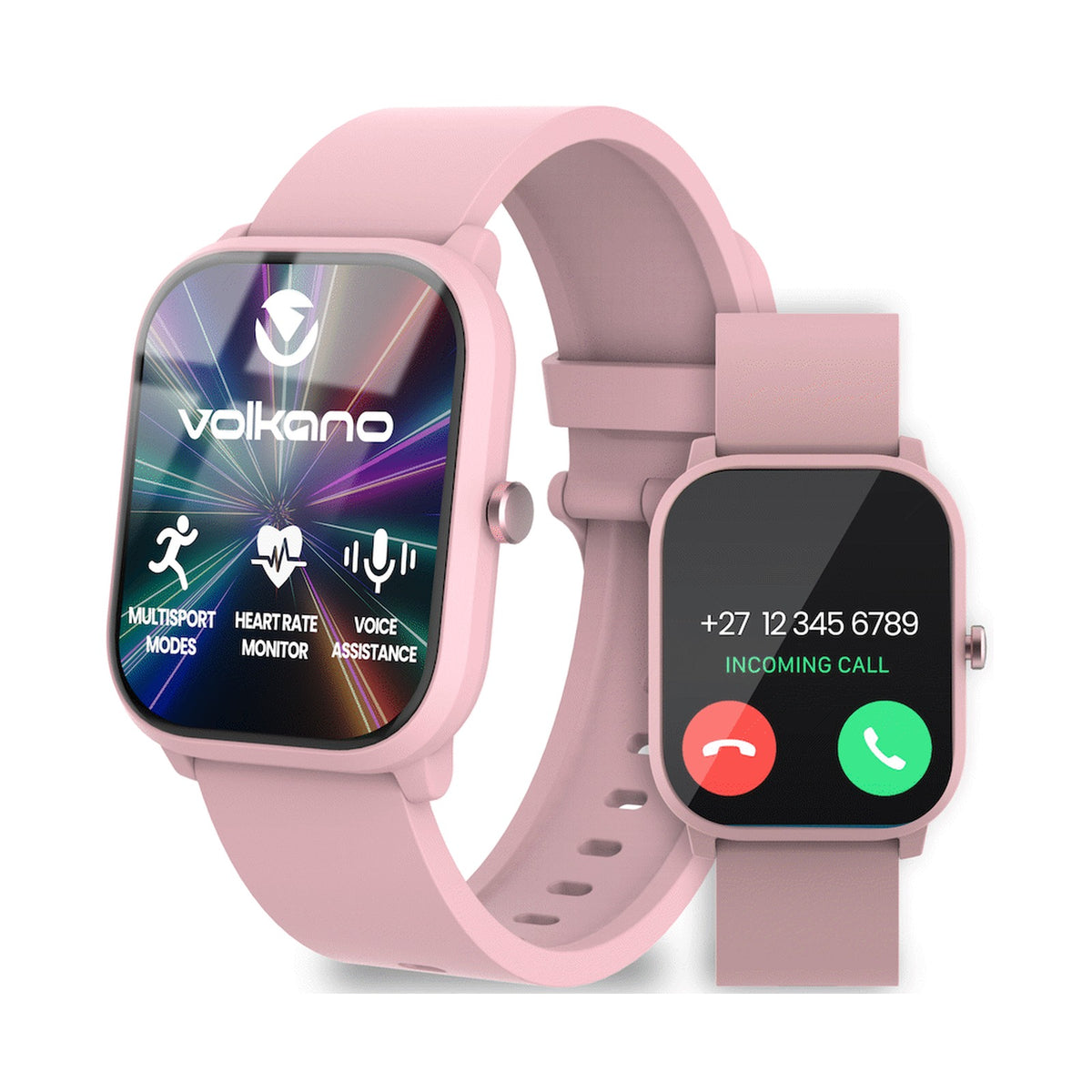 Volkano Vivo Series Kids Smart Watch - Pastel Pink