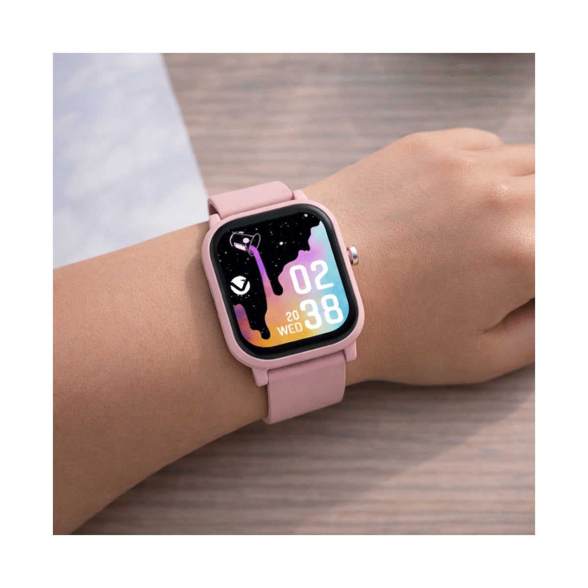 Volkano Vivo Series Kids Smart Watch - Pastel Pink