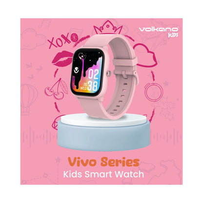 Volkano Vivo Series Kids Smart Watch - Pastel Pink