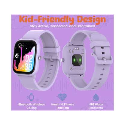 Volkano Vivo Series Kids Smart Watch - Lilac Purple