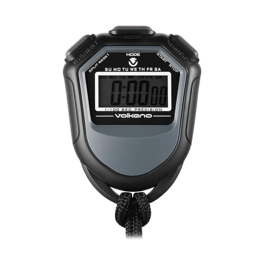 Volkano Track Series Stopwatch - Black
