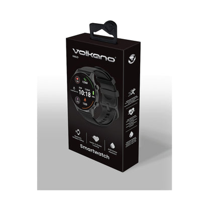 Volkano Halo Series Smartwatch - Black