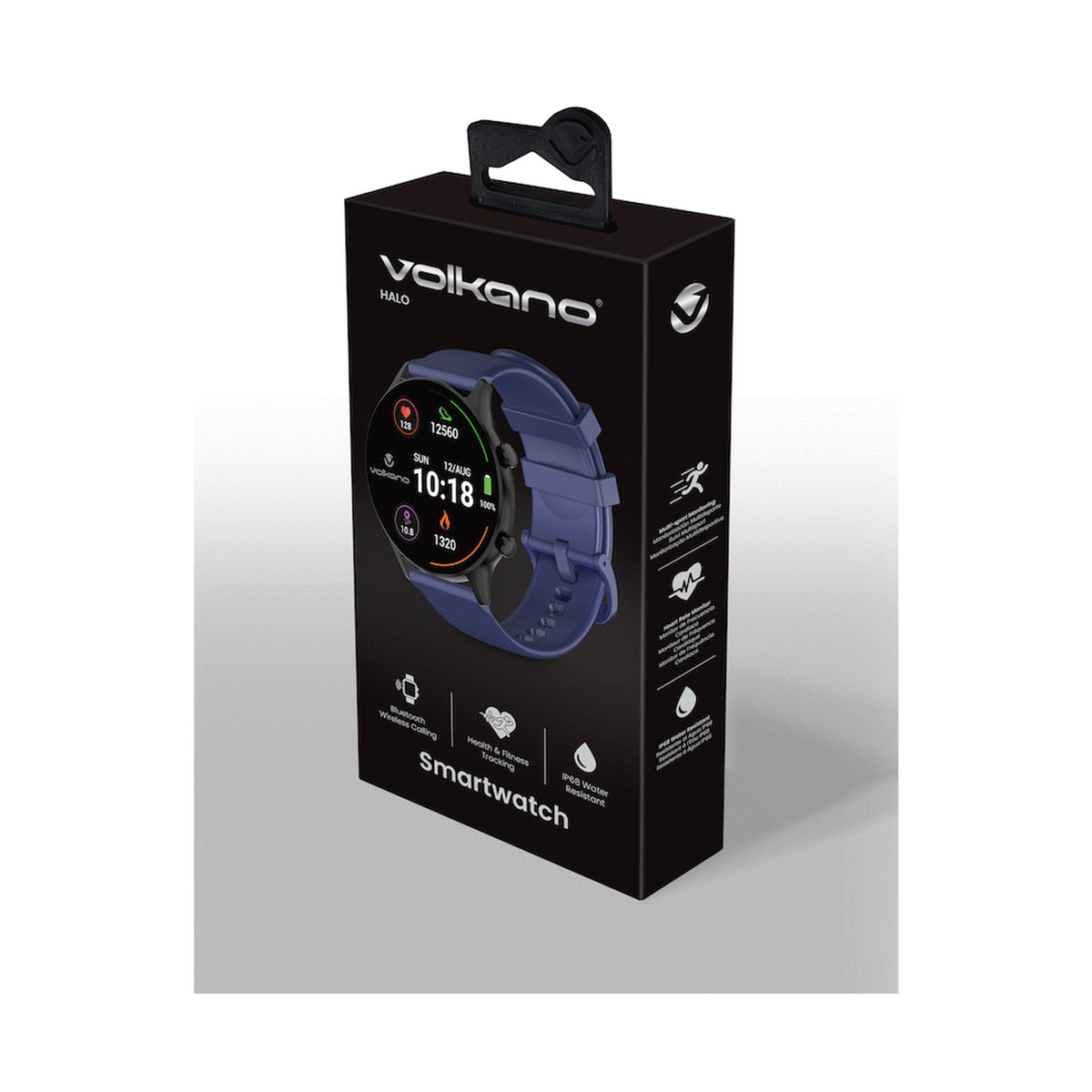 Volkano Halo Series Smartwatch - Denim Blue