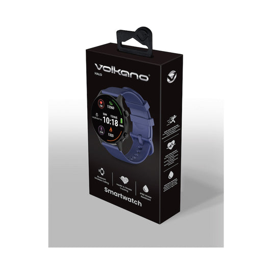 Volkano Halo Series Smartwatch - Denim Blue