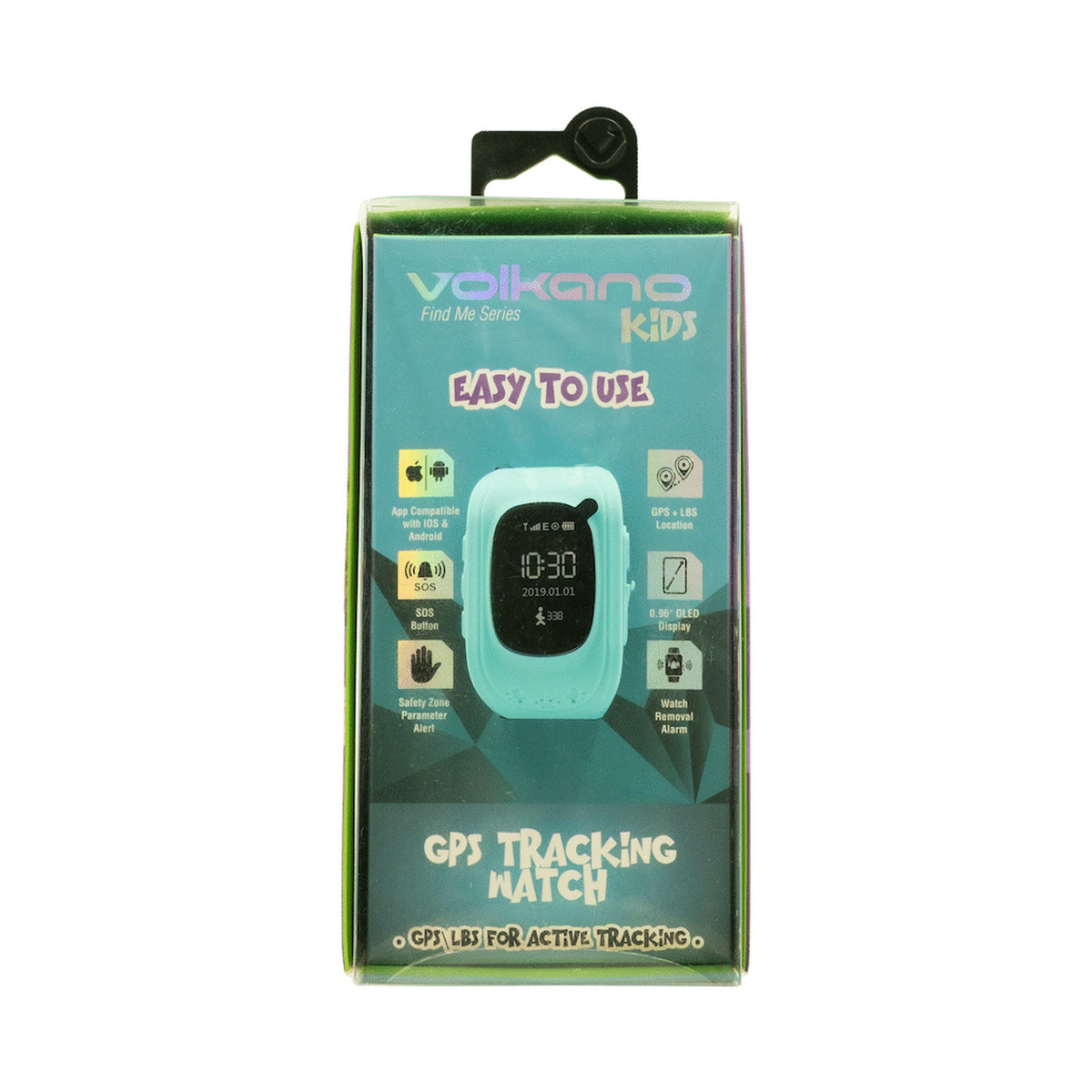 Volkano Kids Find Me Series Children's GPS Tracking Watch - Blue