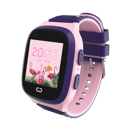 Volkano Find Me 4G Series GPS Tracking Watch with Camera - Pink