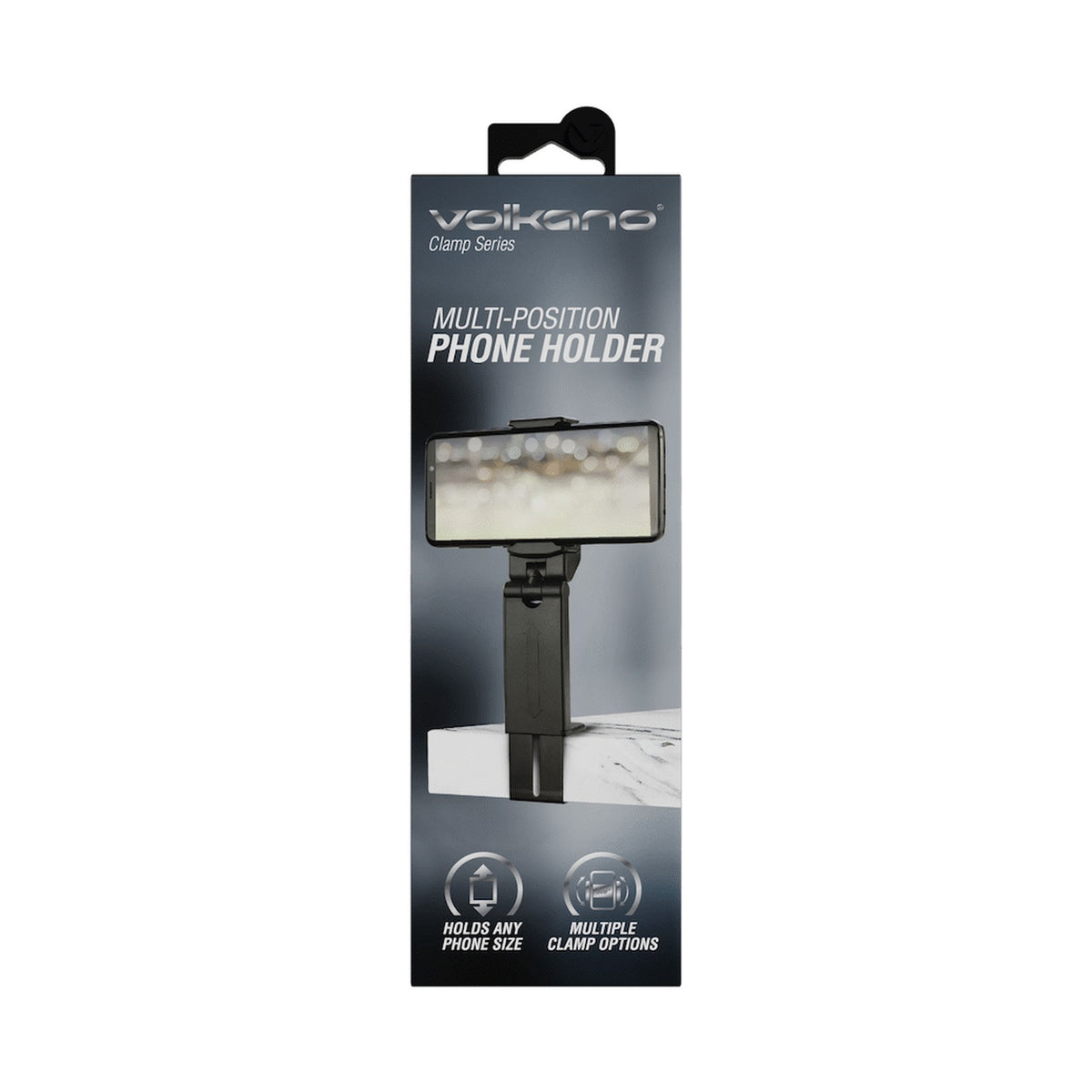 Volkano Clamp Series Phone Holder with Desk Clamp