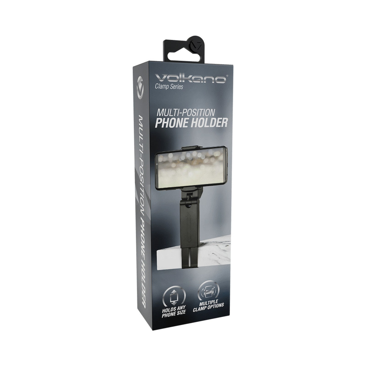 Volkano Clamp Series Phone Holder with Desk Clamp
