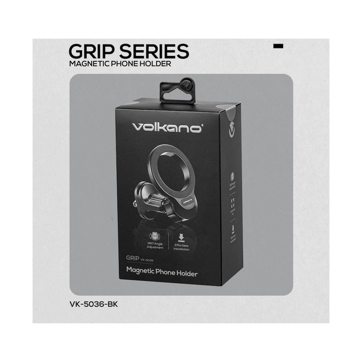 Volkano Grip Series Magnetic Phone Holder