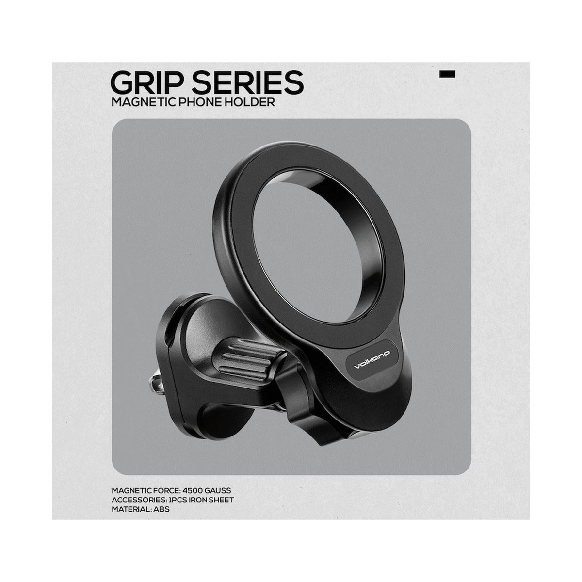 Volkano Grip Series Magnetic Phone Holder