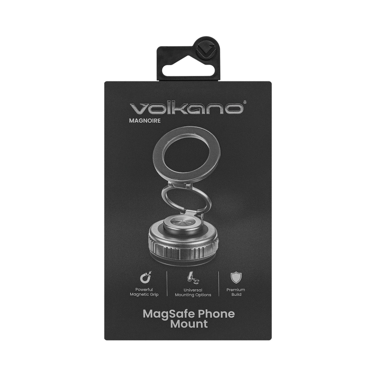 Volkano Magnoire Series Magsafe Phone Mount - Black