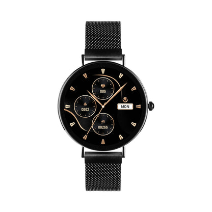 Volkano Valencia Series Ladies Smart Watch - Black