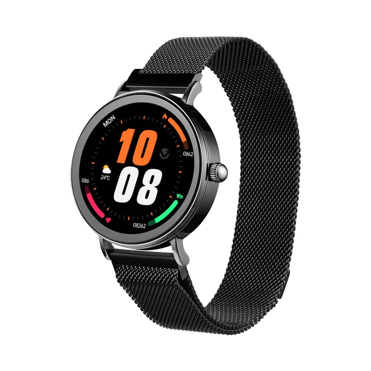 Volkano Valencia Series Ladies Smart Watch - Black
