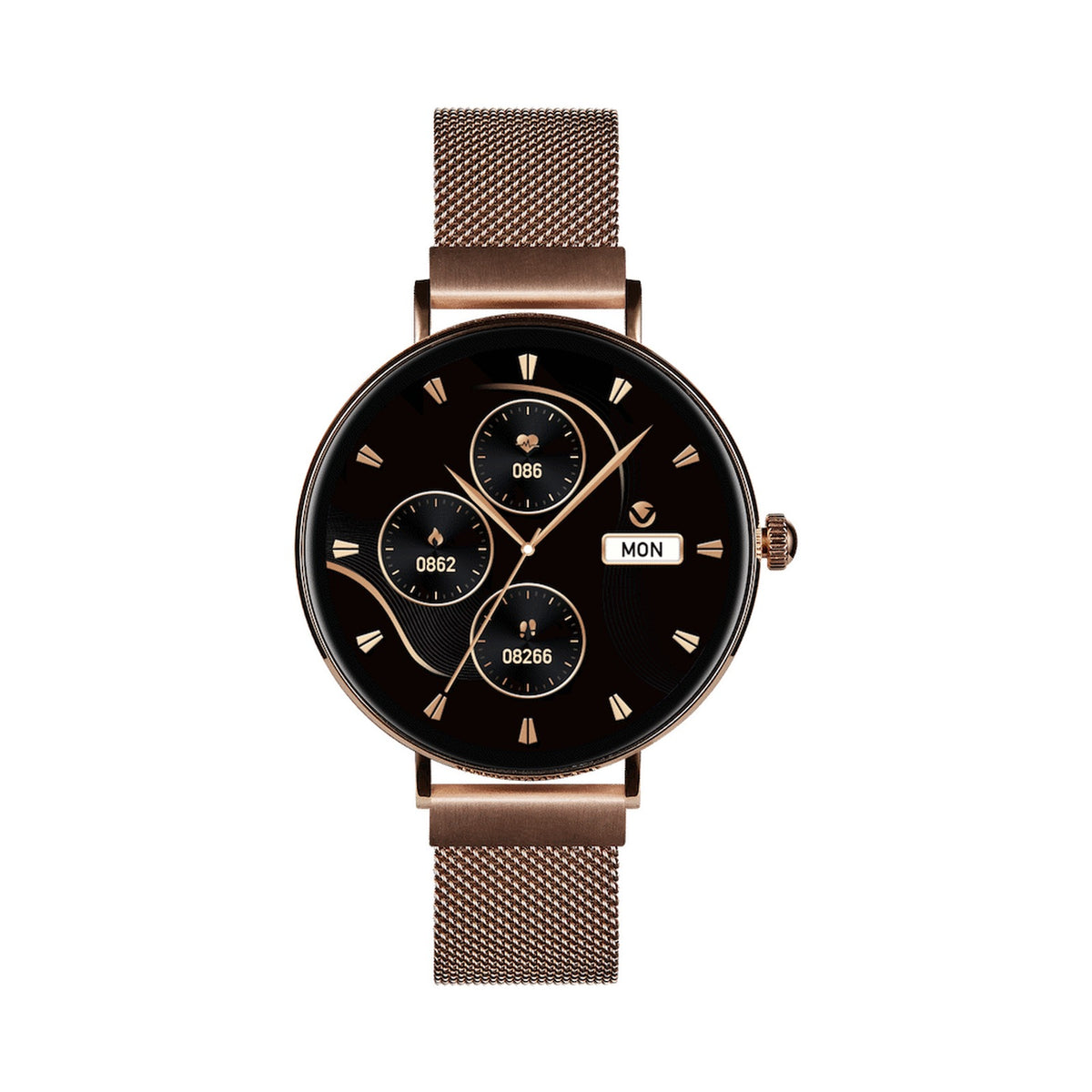 Volkano Valencia Series Ladies Smart Watch - Rose Gold