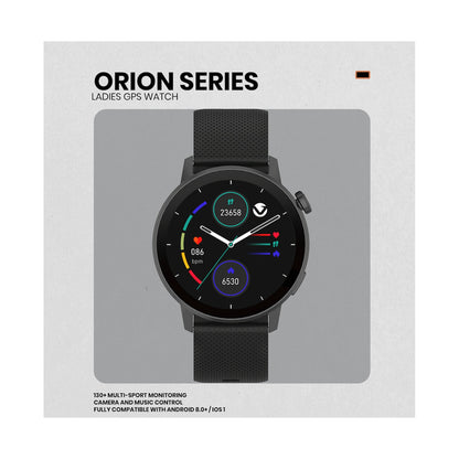 Volkano Orion Series Unisex GPS Watch - Black