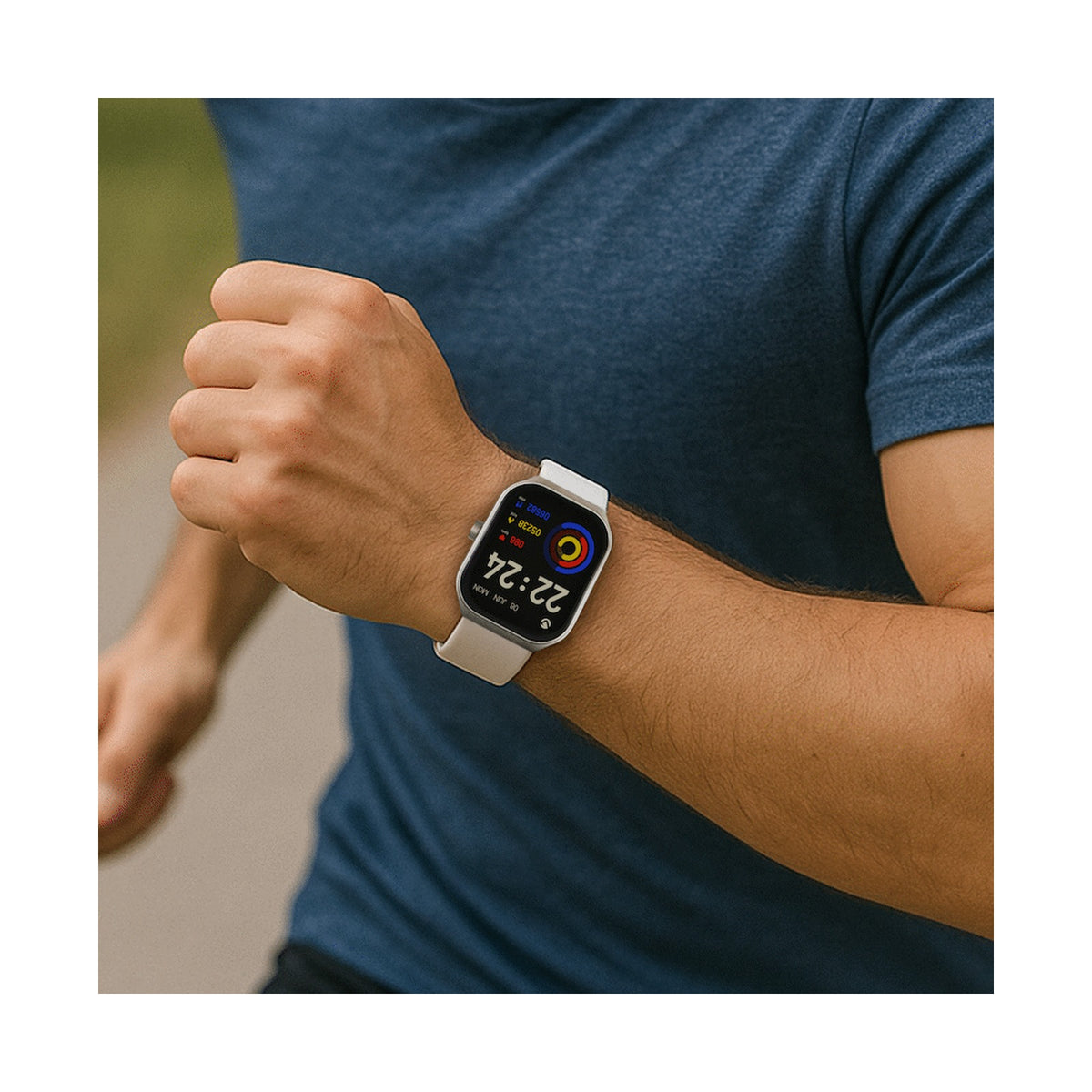 Volkano Spirit Series Smart Watch - Starlight Silver