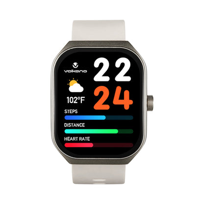 Volkano Spirit Series Smart Watch - Starlight Silver