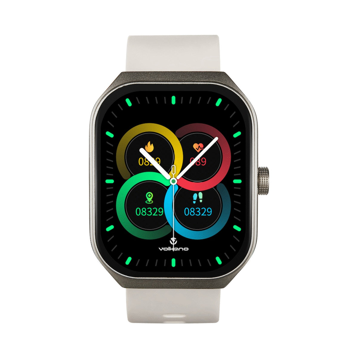 Volkano Spirit Series Smart Watch - Starlight Silver