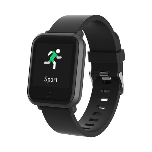 Volkano Active Tech Serene Series Watch with Heart Rate Monitor - Black