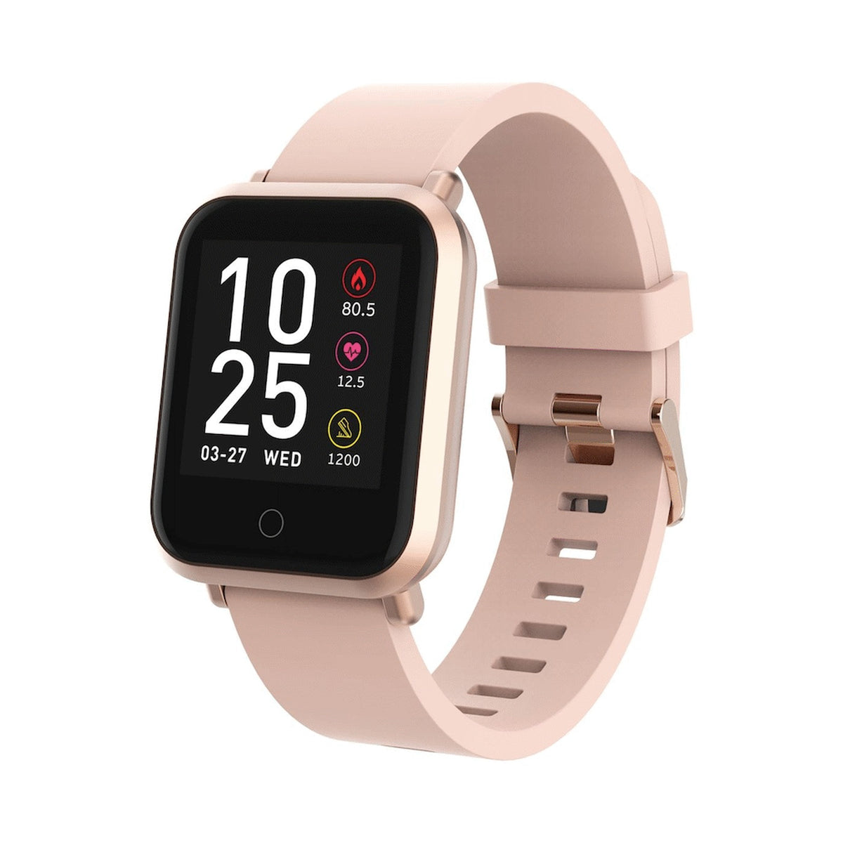 Volkano Active Tech Serene Series Watch with Heart Rate Monitor - Gold