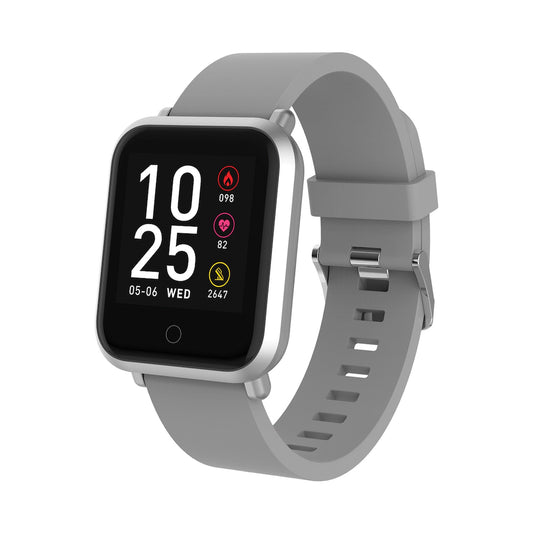 Volkano Active Tech Serene Series Watch with Heart Rate Monitor - Silver