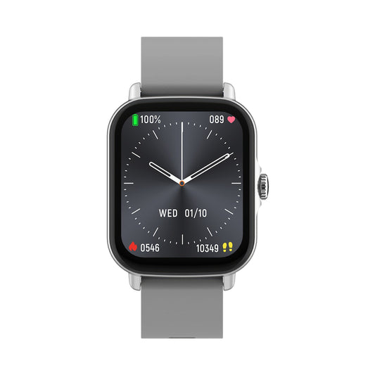 Volkano Active Tech Serene series Watch with heart rate monitor - Silver
