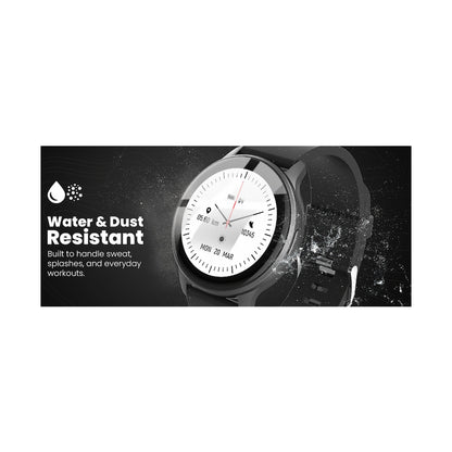 Volkano Active Tech Trend series Watch with heart rate monitor - Black