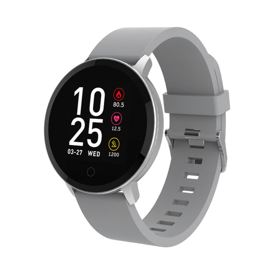 Volkano Active Tech Trend Series Watch with Heart Rate Monitor - Silver