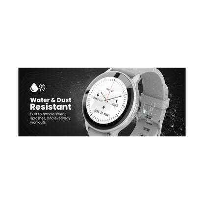 Volkano Active Tech Trend series Watch with heart rate monitor - Silver