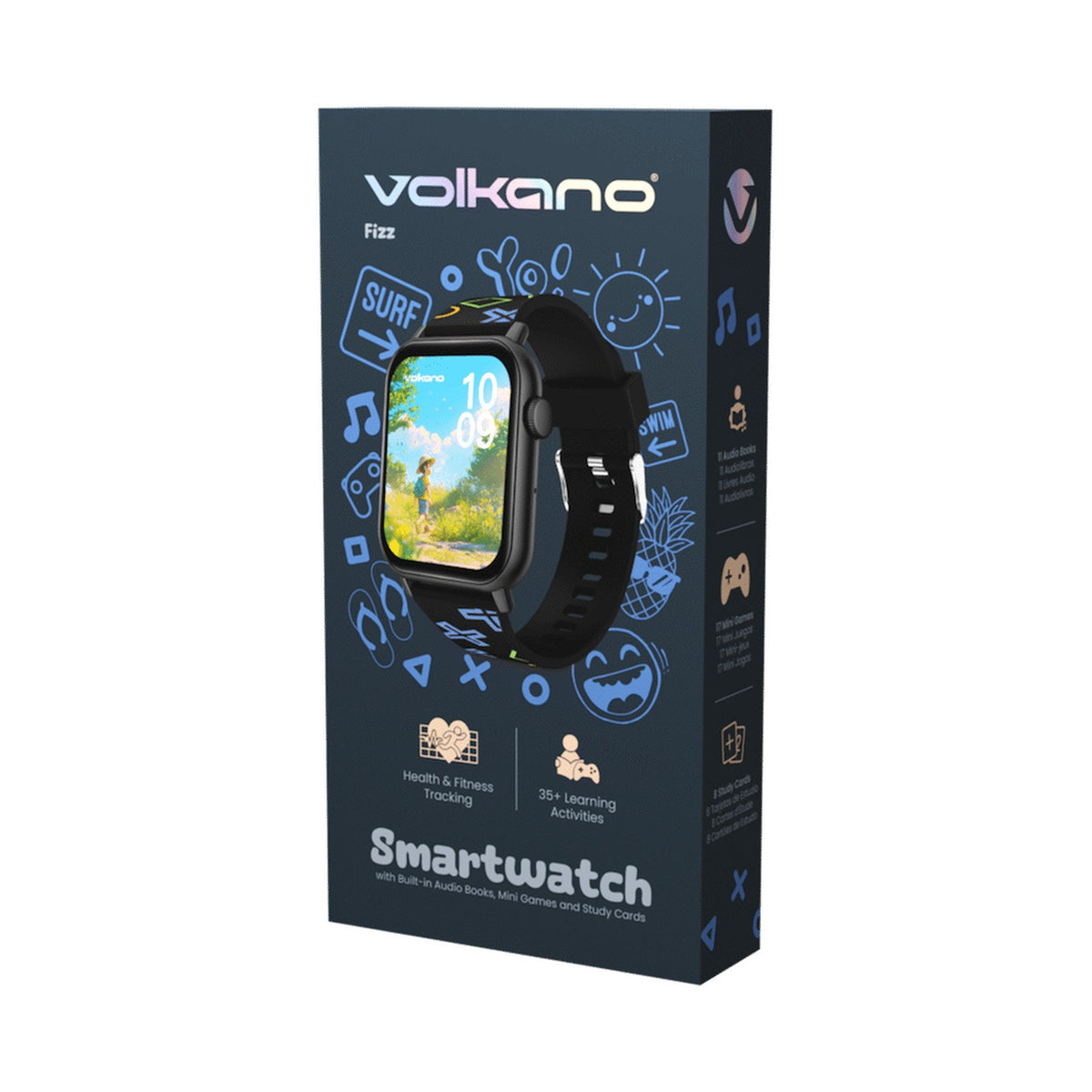 Volkano Fizz Kids Watch - Black