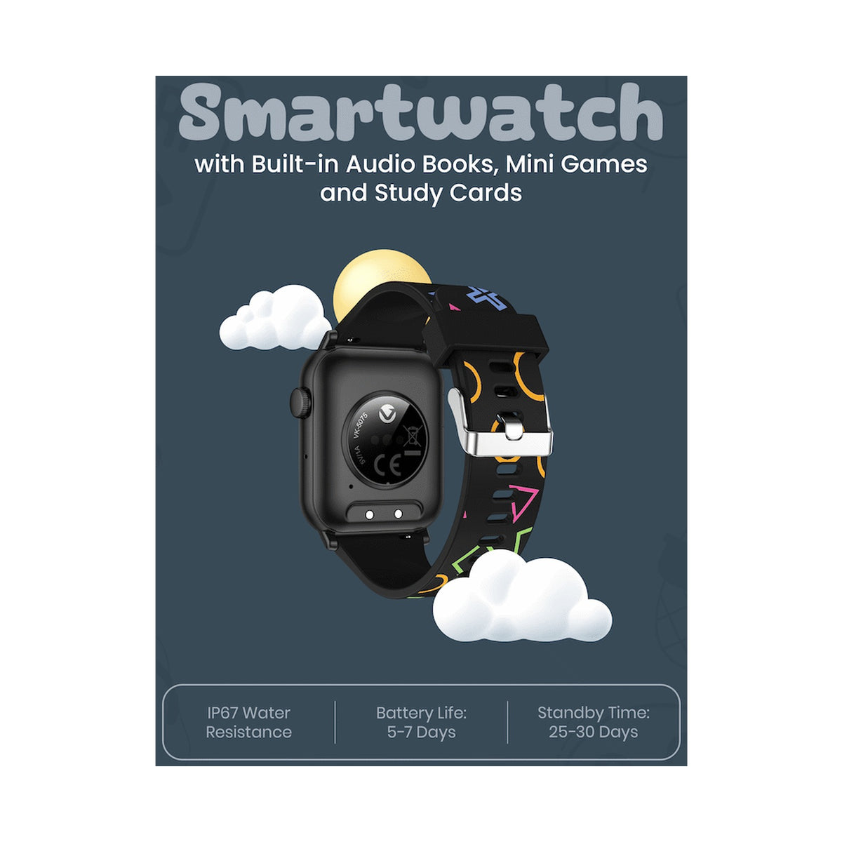 Volkano Fizz Kids Watch - Black