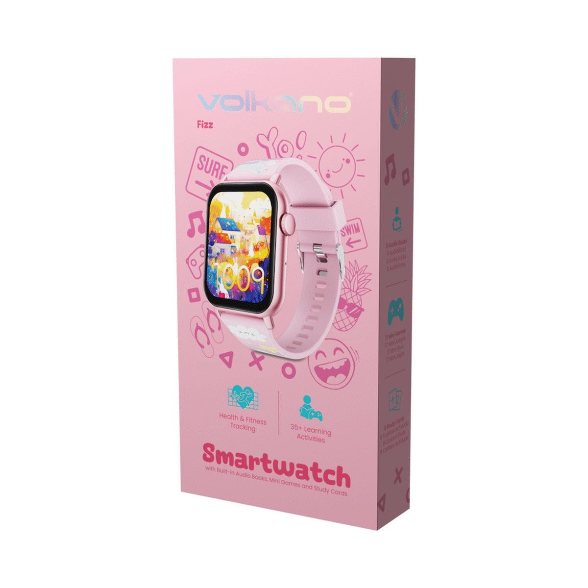 Volkano Fizz Series Smartwatch -  Pink