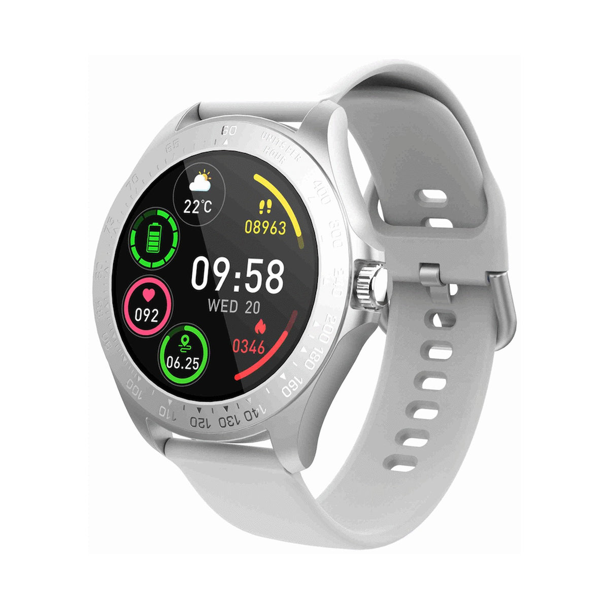 Volkano Vogue Series Fashion Smart Watch - White