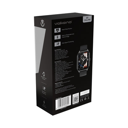 Volkano Life Series Smart Watches - Black