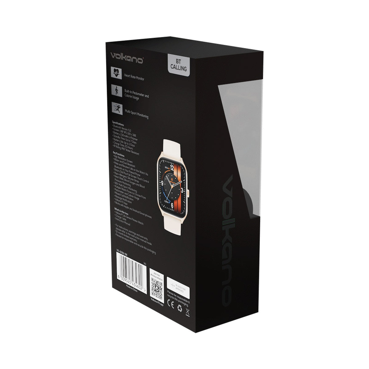 Volkano Life Series Smart Watches - Gold