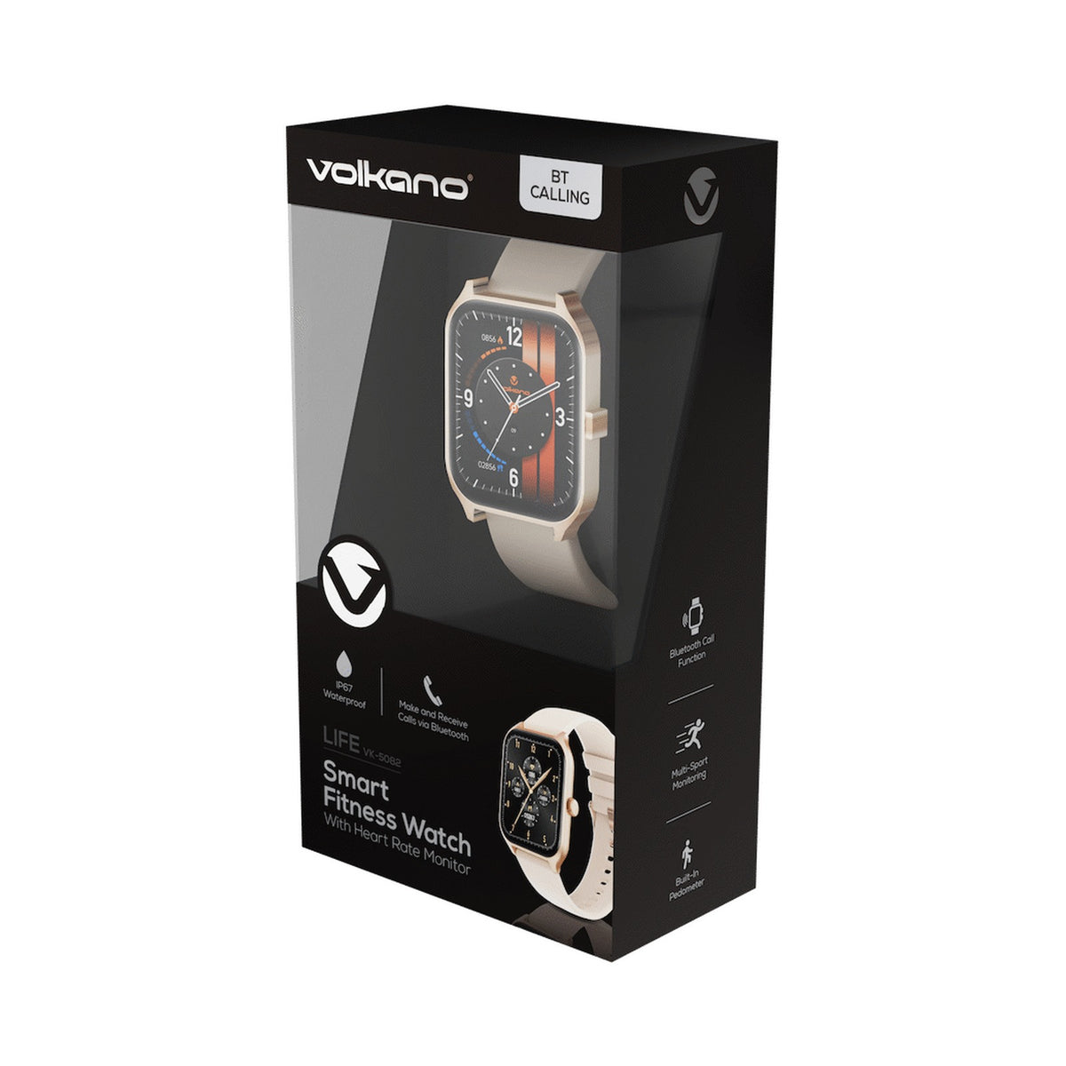 Volkano Life Series Smart Watches - Gold
