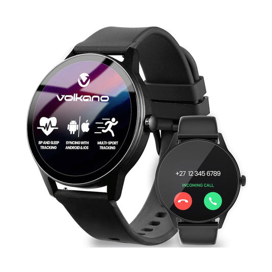 Volkano Soul Series Smart Watch - Black