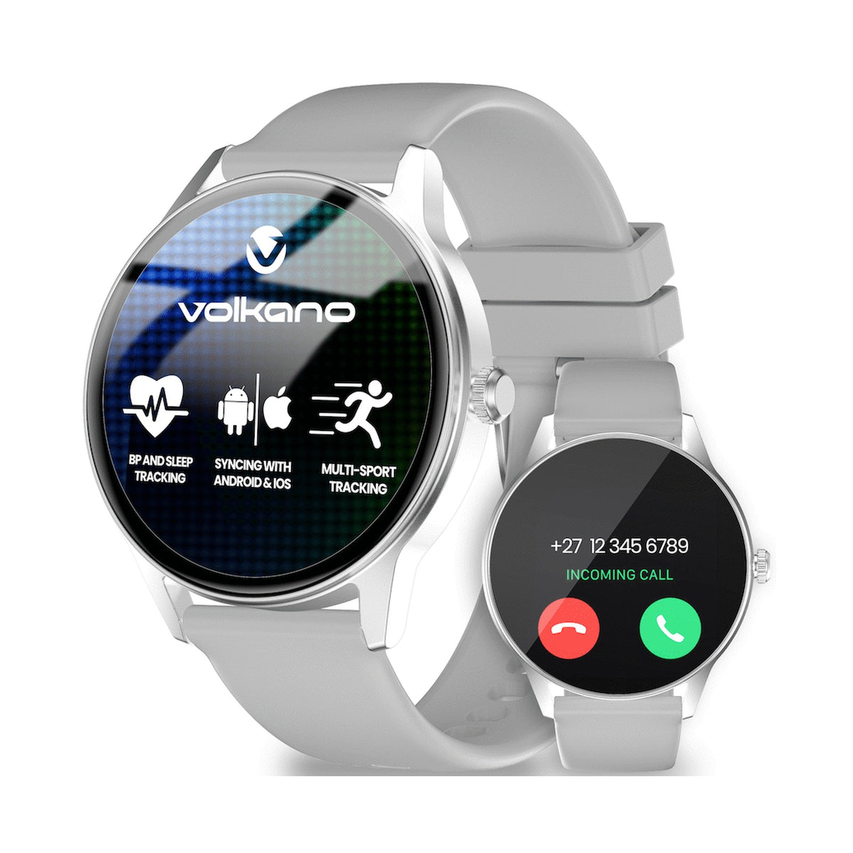 Volkano Soul Series Smart Watch - Silver