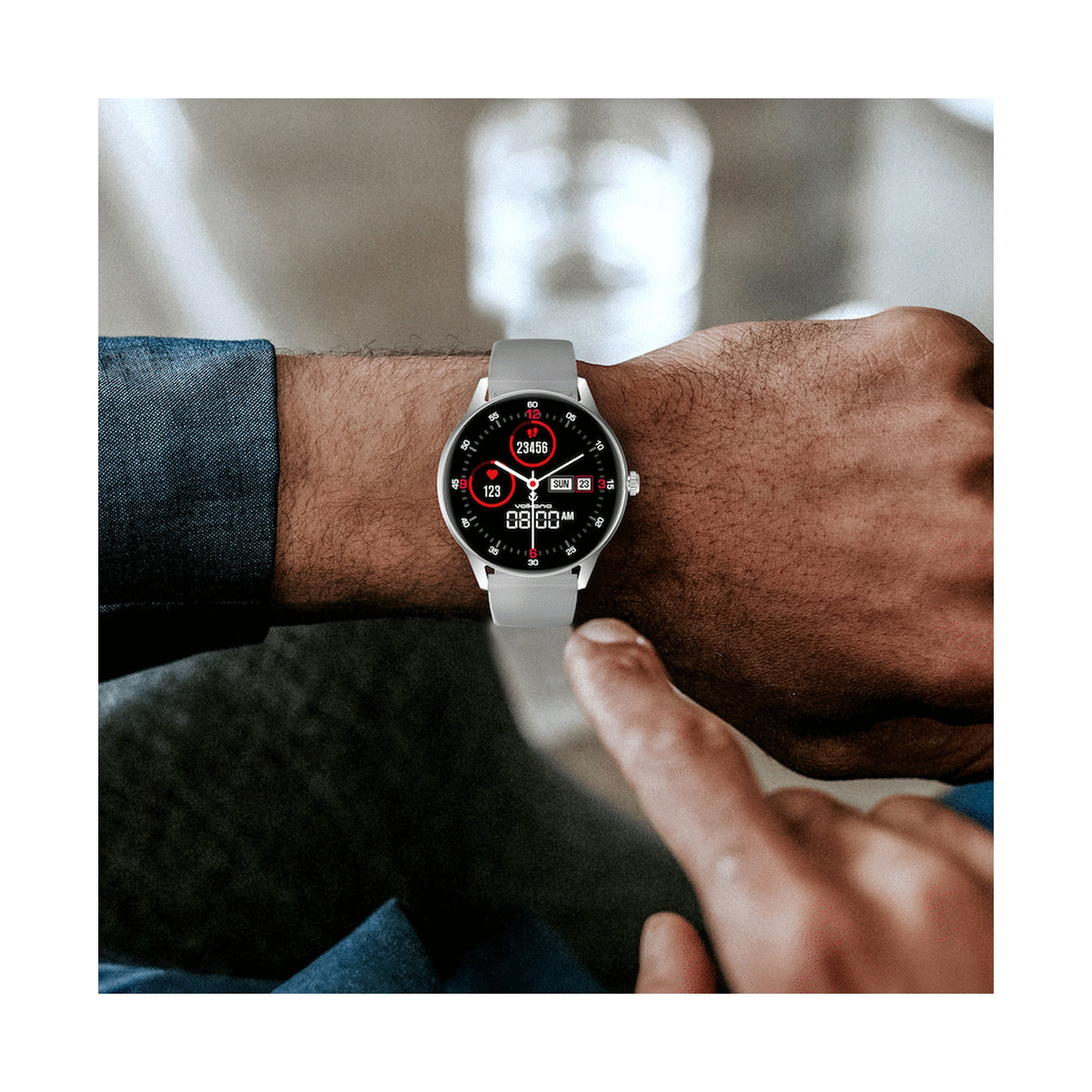 Volkano Soul Series Smart Watch - Silver