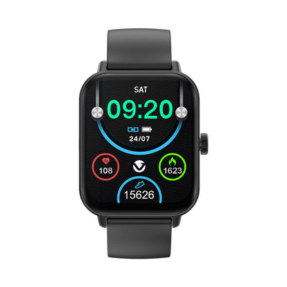 Volkano Chroma Series Smartwatch with Black Strap