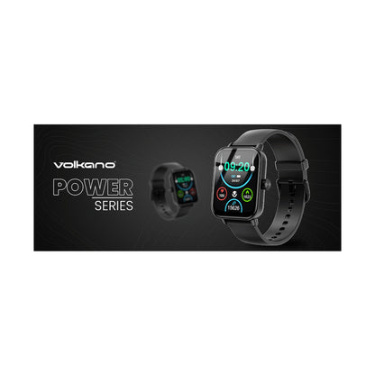 Volkano Chroma Series Smartwatch with Black Strap