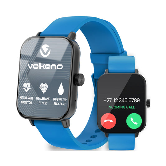 Volkano Chroma Series Smartwatch with Blue Strap